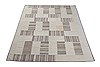Modern White Hand Knotted 86 X 108  Area Rug 151-18501 Thumb 2