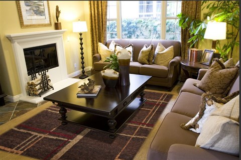 Modern Brown Hand Knotted 80 X 100  Area Rug 151-18503 Image 2