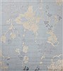 Modern Blue Hand Knotted 80 X 100  Area Rug 151-18506 Thumb 0