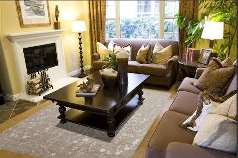 Modern Brown Hand Knotted 80 X 100  Area Rug 151-18509 Image 2
