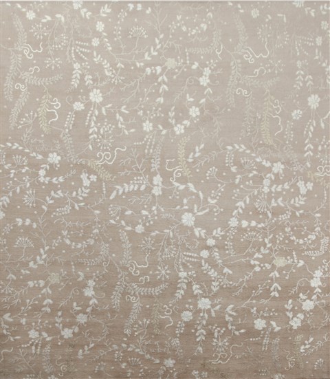 Modern Brown Hand Knotted 80 X 100  Area Rug 151-18509 Image 0