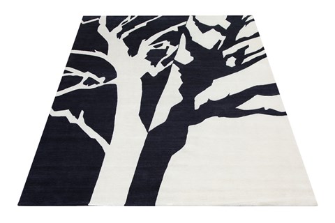 Modern Multicolor Hand Knotted 80 X 100  Area Rug 151-18511 Image 7