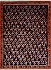 Shahre Babak Blue Hand Knotted 43 X 56  Area Rug 100-18515 Thumb 0