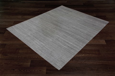 Indo-Nepal Grey Square Hand Knotted 10 X 10  Area Rug 151-18522 Image 7