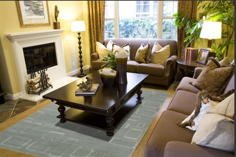 Modern Grey Hand Knotted 80 X 100  Area Rug 151-18523 Image 2