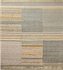 Modern Multicolor Hand Knotted 80 X 100  Area Rug 151-18525 Thumb 0