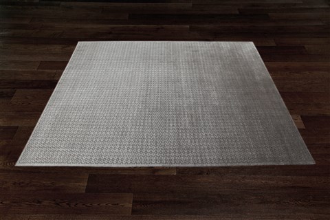 Indo-Nepal Grey Square Hand Knotted 10 X 10  Area Rug 151-18529 Image 6