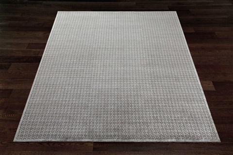 Indo-Nepal Grey Square Hand Knotted 10 X 10  Area Rug 151-18529 Image 12