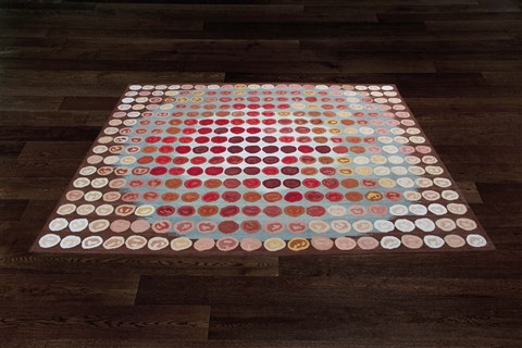 Modern Multicolor Hand Knotted 60 X 90  Area Rug 151-18532 Image 8