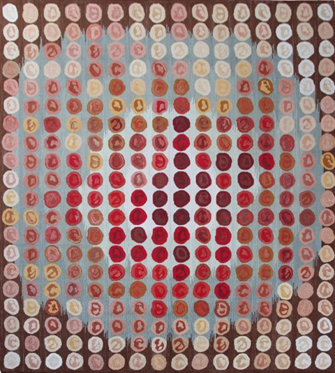 Modern Multicolor Hand Knotted 60 X 90  Area Rug 151-18532 Image 0