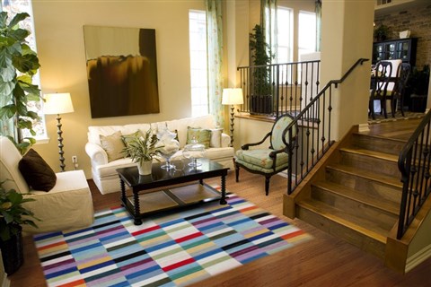 Indo-Nepal Multicolor Hand Knotted 80 X 100  Area Rug 151-18533 Image 3