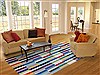 Indo-Nepal Multicolor Hand Knotted 80 X 100  Area Rug 151-18533 Thumb 4
