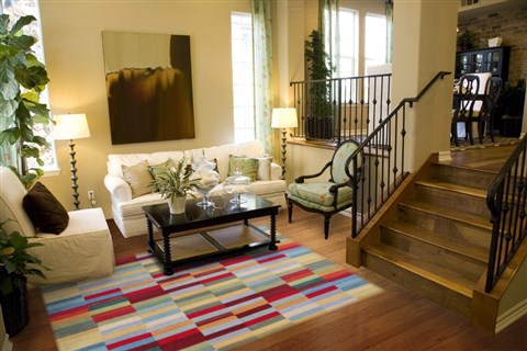 Indo-Nepal Multicolor Hand Knotted 80 X 100  Area Rug 151-18534 Image 3