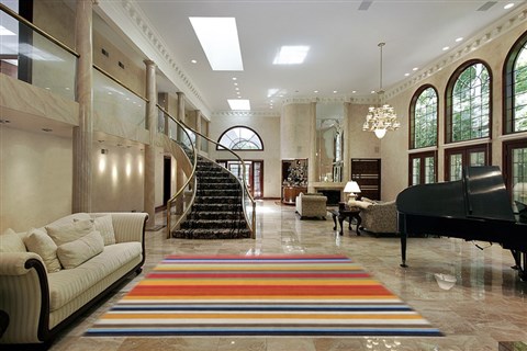 Indo-Nepal Multicolor Hand Knotted 80 X 100  Area Rug 151-18535 Image 1