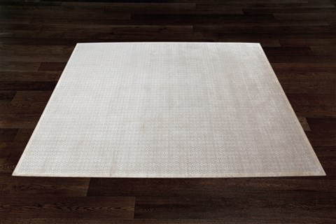 Indo-Nepal Grey Square Hand Knotted 10 X 10  Area Rug 151-18536 Image 4