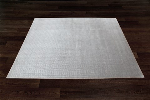 Indo-Nepal Grey Square Hand Knotted 10 X 10  Area Rug 151-18537 Image 5