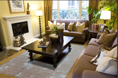 Indo-Nepal Brown Hand Knotted 80 X 100  Area Rug 151-18538 Image 2