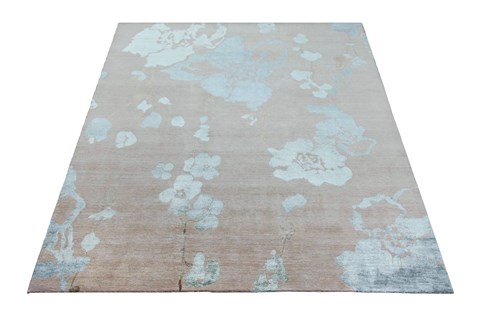 Indo-Nepal Brown Hand Knotted 80 X 100  Area Rug 151-18538 Image 6