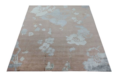 Indo-Nepal Brown Hand Knotted 80 X 100  Area Rug 151-18538 Image 12