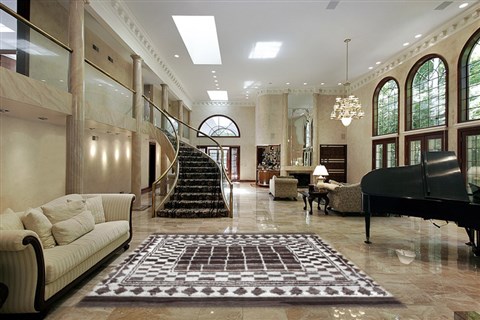 Kilim Brown Hand Knotted 80 X 109  Area Rug 151-18541 Image 1