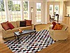 Patchwork Multicolor Hand Knotted 62 X 90  Area Rug 151-18542 Thumb 4