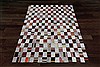 Patchwork Multicolor Hand Knotted 62 X 90  Area Rug 151-18542 Thumb 11