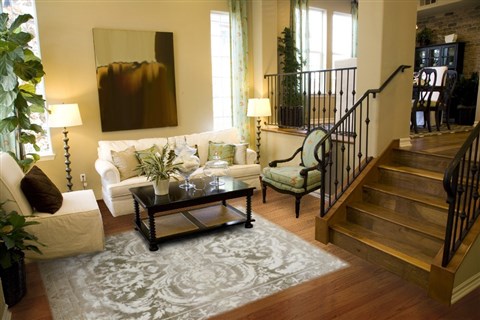 Indo-Nepal Brown Hand Knotted 80 X 100  Area Rug 151-18544 Image 3