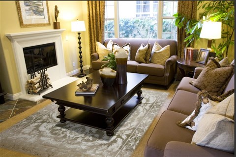 Indo-Nepal Brown Hand Knotted 80 X 100  Area Rug 151-18544 Image 2