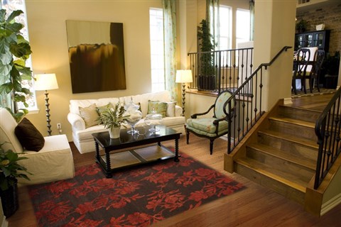 Nepal Brown Hand Knotted 80 X 100  Area Rug 151-18546 Image 3