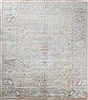 Kazak White Square Hand Knotted 10 X 10  Area Rug 151-18549 Thumb 0