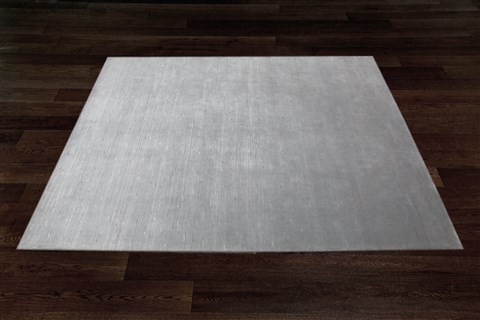 Indo-Nepal Grey Square Hand Knotted 10 X 10  Area Rug 151-18554 Image 2