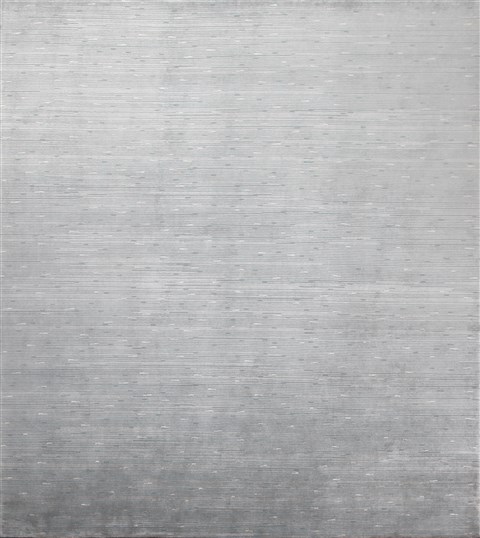 Indo-Nepal Grey Square Hand Knotted 10 X 10  Area Rug 151-18554 Image 0