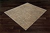 Modern Brown Square Hand Knotted 10 X 10  Area Rug 151-18558 Thumb 1