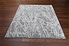 Modern Grey Square Hand Knotted 10 X 10 Area Rug 151-18563 Thumb 1
