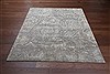 Modern Grey Square Hand Knotted 10 X 10  Area Rug 151-18564 Thumb 4