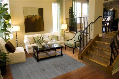 Modern Grey Hand Knotted 80 X 100  Area Rug 151-18565 Image 3