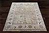 Chobi Beige Square Hand Knotted 10 X 10  Area Rug 151-18567 Thumb 2