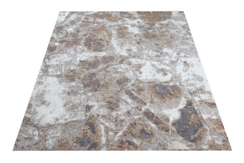 Modern Brown Square Hand Knotted 10 X 10  Area Rug 151-18574 Image 1