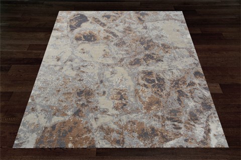 Modern Brown Square Hand Knotted 10 X 10  Area Rug 151-18574 Image 7