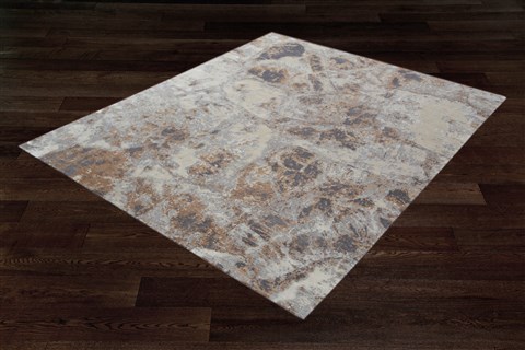 Modern Brown Square Hand Knotted 10 X 10  Area Rug 151-18574 Image 8