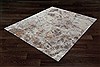 Modern Brown Square Hand Knotted 10 X 10  Area Rug 151-18574 Thumb 6