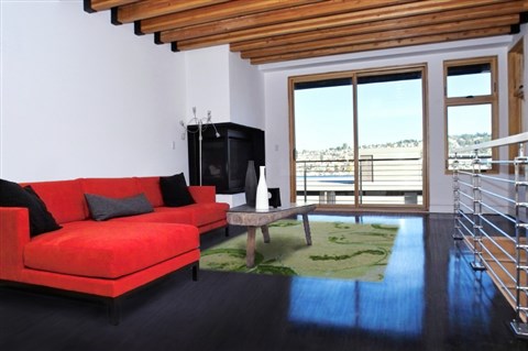 Modern Green Hand Knotted 80 X 100  Area Rug 151-18575 Image 5