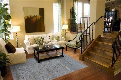 Modern Grey Hand Knotted 80 X 100 Area Rug 151-18576 Image 1