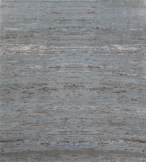 Modern Grey Hand Knotted 80 X 100 Area Rug 151-18576 Image 0