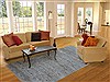 Modern Grey Hand Knotted 80 X 100  Area Rug 151-18576 Thumb 3
