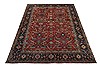Chobi Red Square Hand Knotted 10 X 10  Area Rug 151-18581 Thumb 1