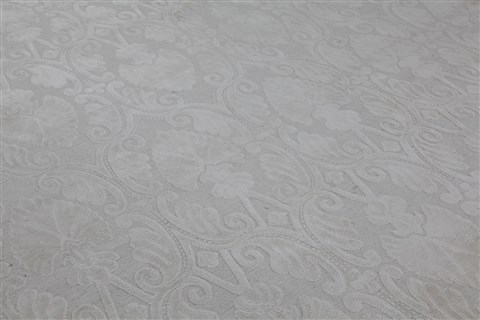 Indo-Nepal Grey Hand Knotted 100 X 140  Area Rug 151-18582 Image 13