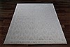 Indo-Nepal Grey Hand Knotted 100 X 140  Area Rug 151-18582 Thumb 6