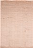 Modern Beige Hand Knotted 50 X 70  Area Rug 100-18589 Thumb 0