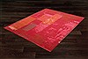 Indo-Nepal Red Square Hand Knotted 10 X 10  Area Rug 151-18591 Thumb 4